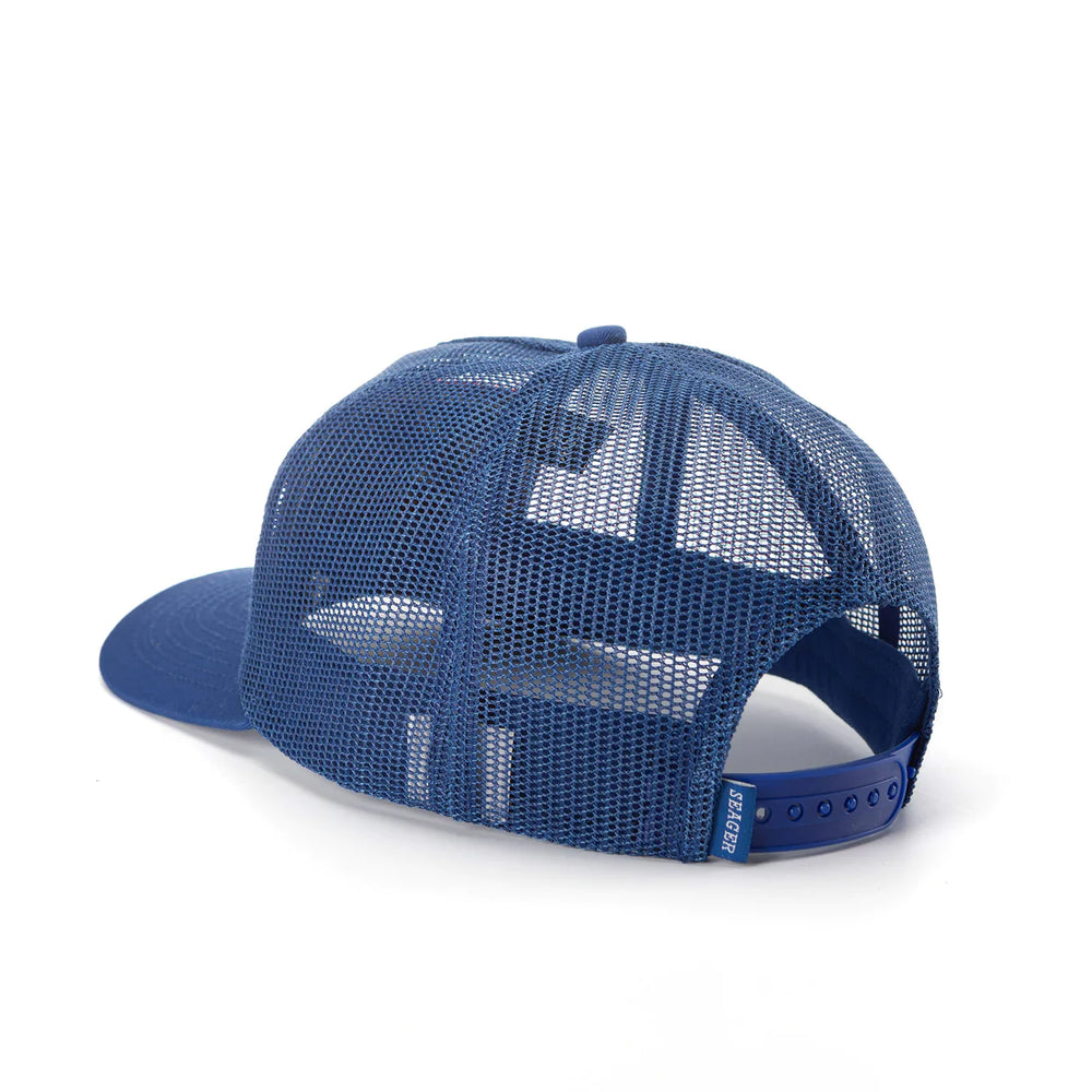 
                  
                    Load image into Gallery viewer, Seager Buskys All Mesh Snapback - &amp;#39;Blue&amp;#39;
                  
                