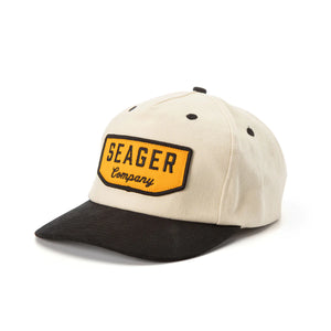 
                  
                    Load image into Gallery viewer, Seager Wilson Snapback - &amp;#39;Black/White&amp;#39;
                  
                