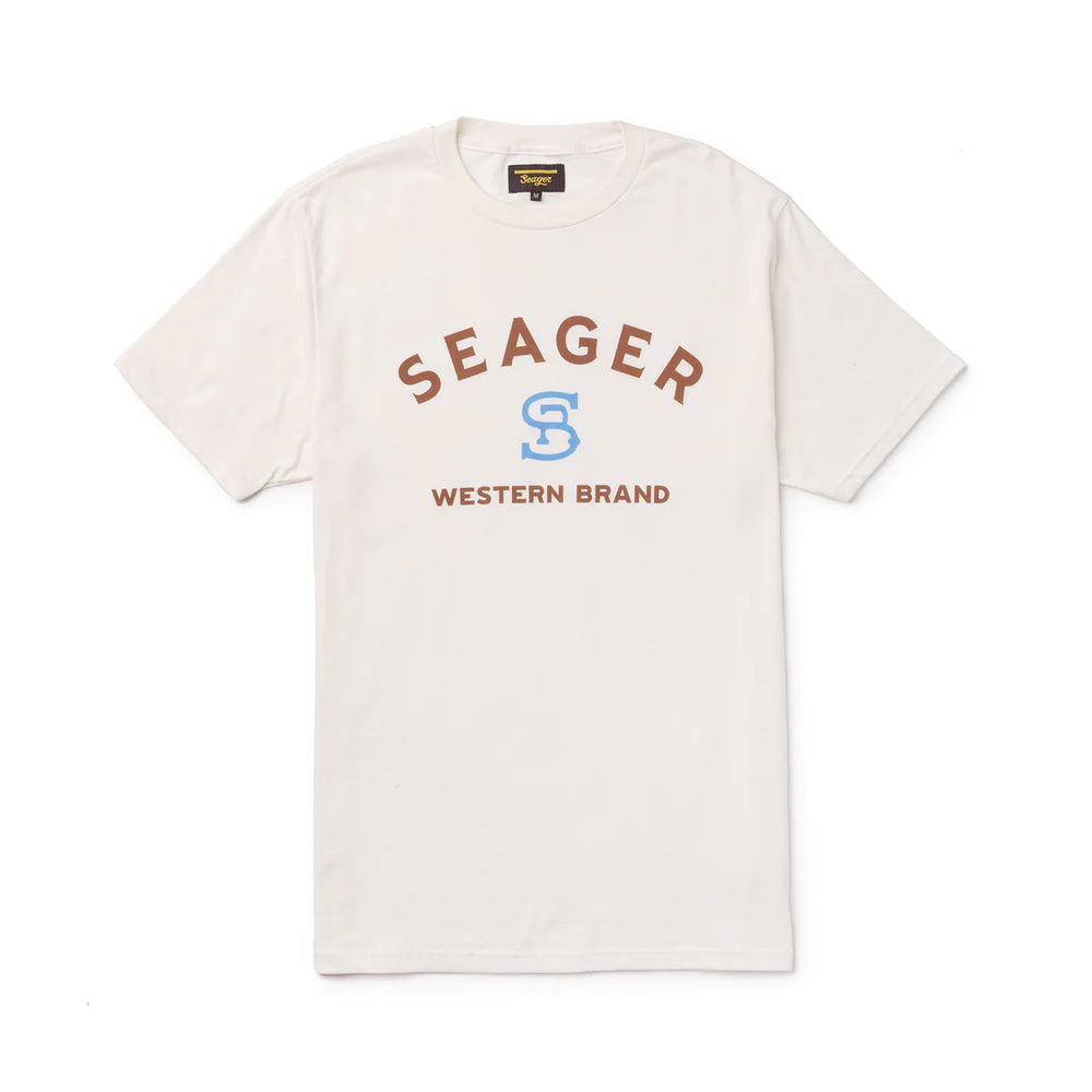 Seager Branded Tee - 'Vintage White'