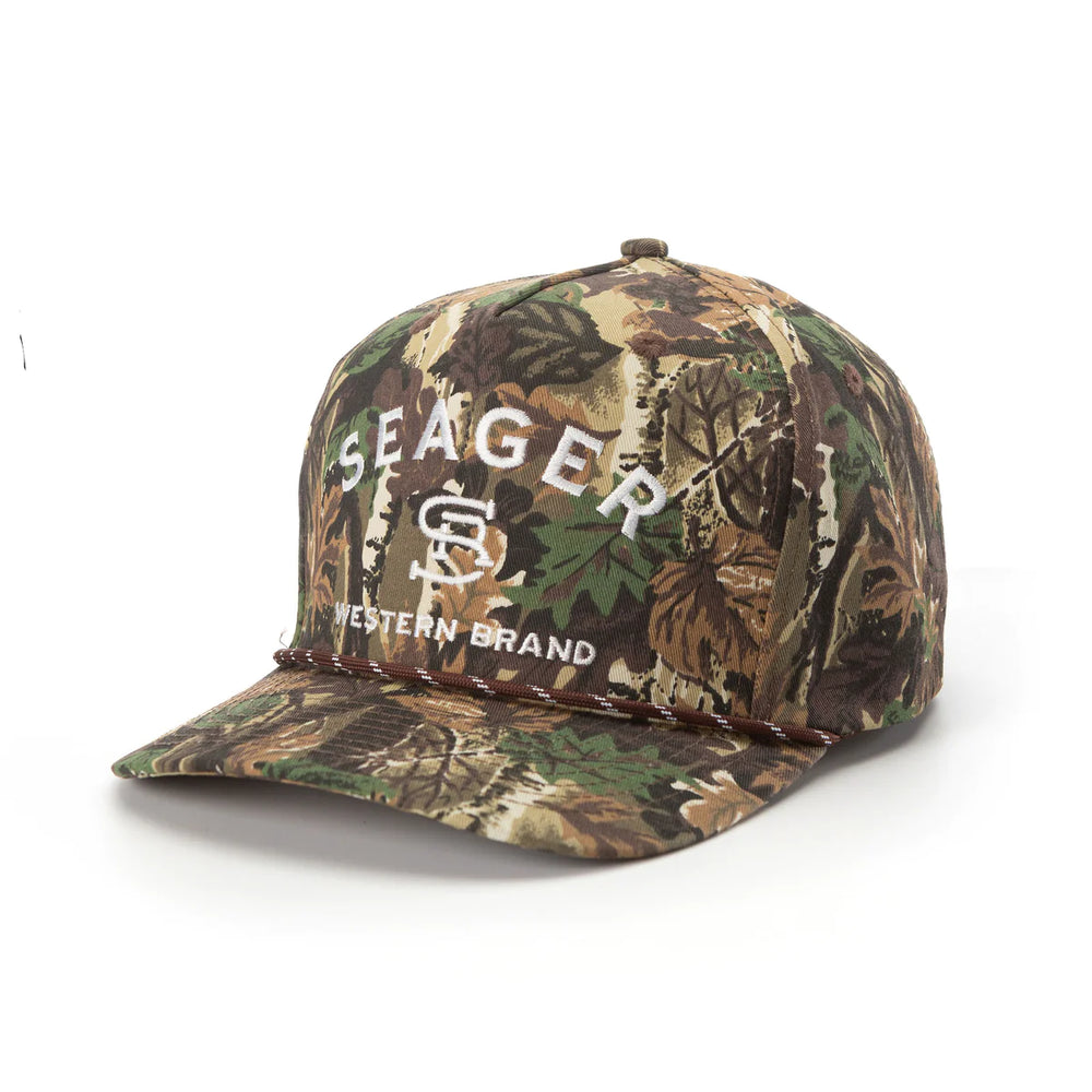 Seager Branded Snapback - 'Real Camo'