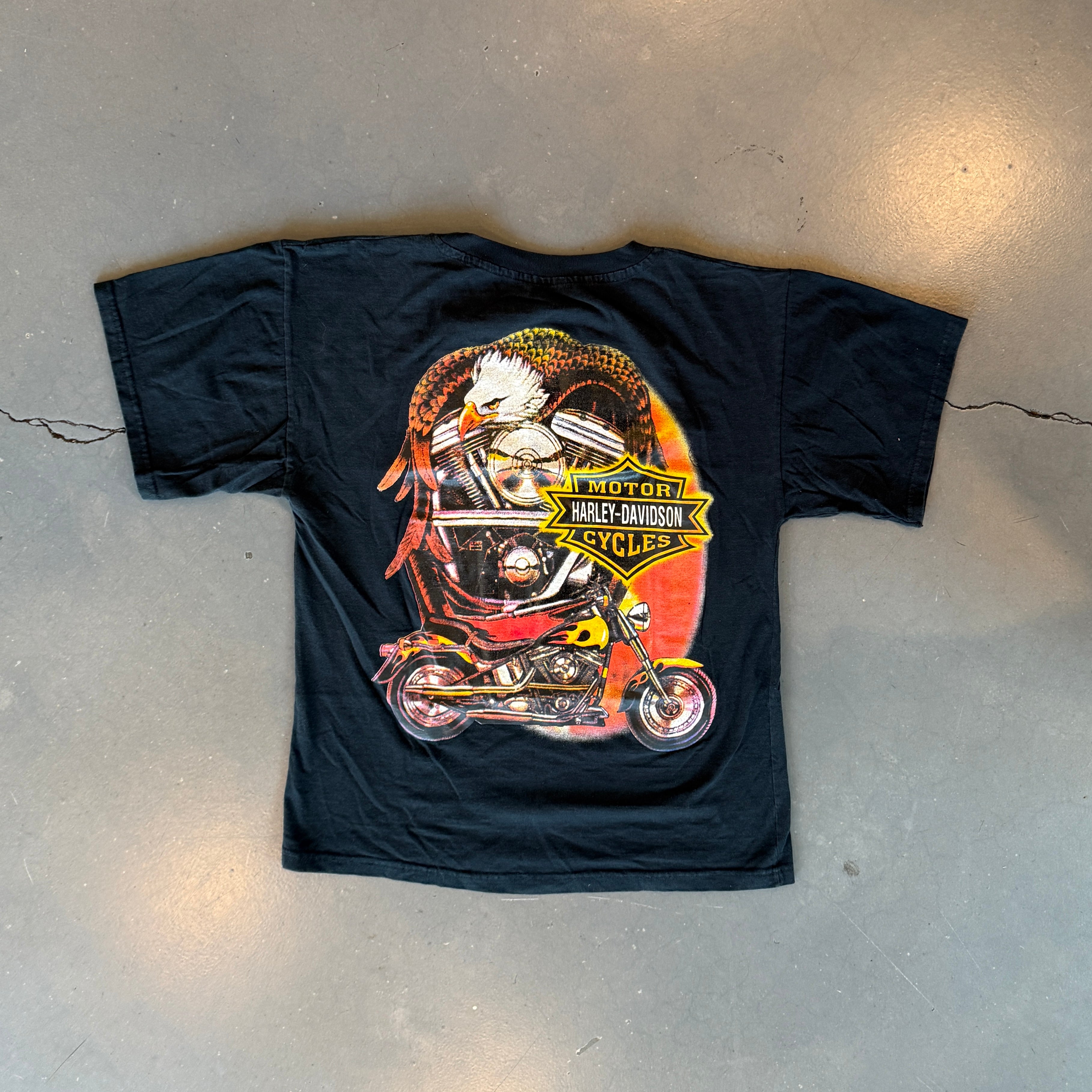 Mexico製 Harley-Davidson mini t-shirt Harley Davidson - Puerto Vallarta, Mexico - Black Shirt - 2