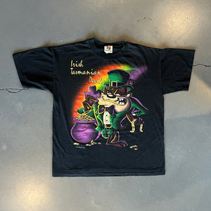 
                  
                    Load image into Gallery viewer, Vintage &amp;#39;97 Warner Bros &amp;quot;Irish Tasmanian Devil&amp;quot; T-Shirt
                  
                