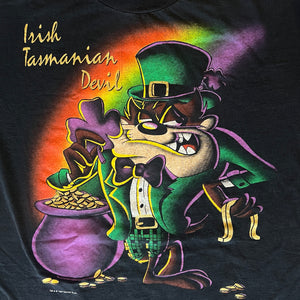 
                  
                    Load image into Gallery viewer, Vintage &amp;#39;97 Warner Bros &amp;quot;Irish Tasmanian Devil&amp;quot; T-Shirt
                  
                