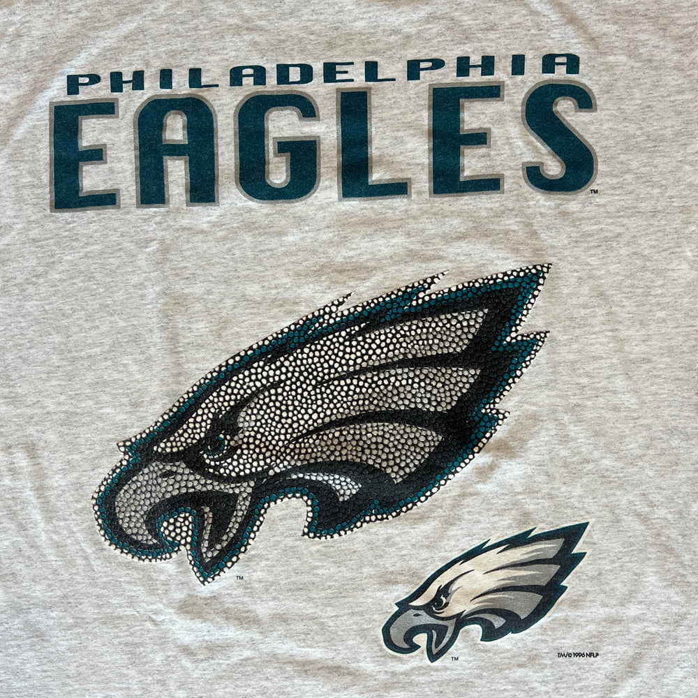 
                  
                    Load image into Gallery viewer, Vintage &amp;#39;96 True-Fan Sportswear &amp;quot;Philadelphia Eagles&amp;quot; T-Shirt
                  
                