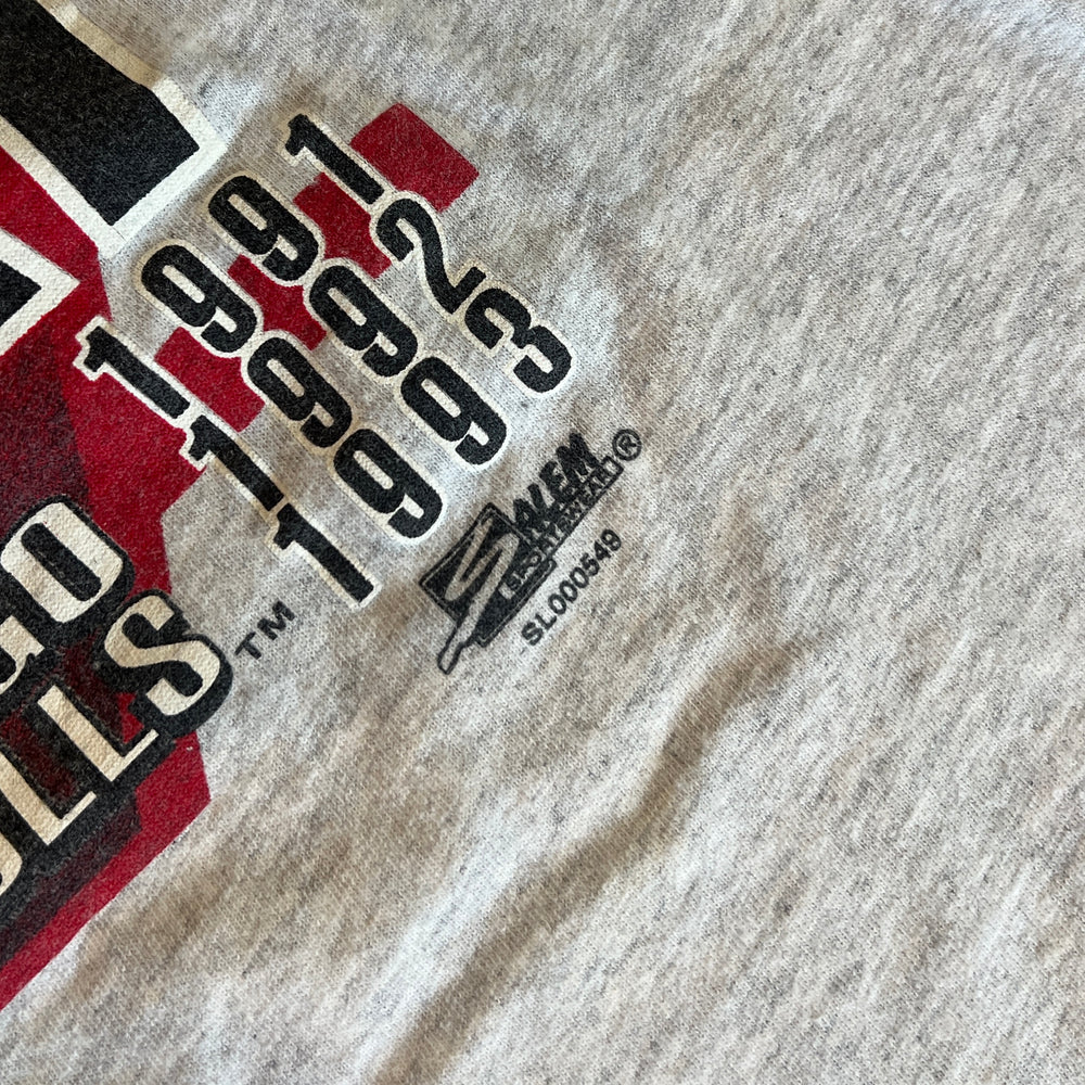 
                  
                    Load image into Gallery viewer, Vintage &amp;#39;93 Chicago Bulls &amp;quot;3-Peat&amp;quot; T-Shirt
                  
                