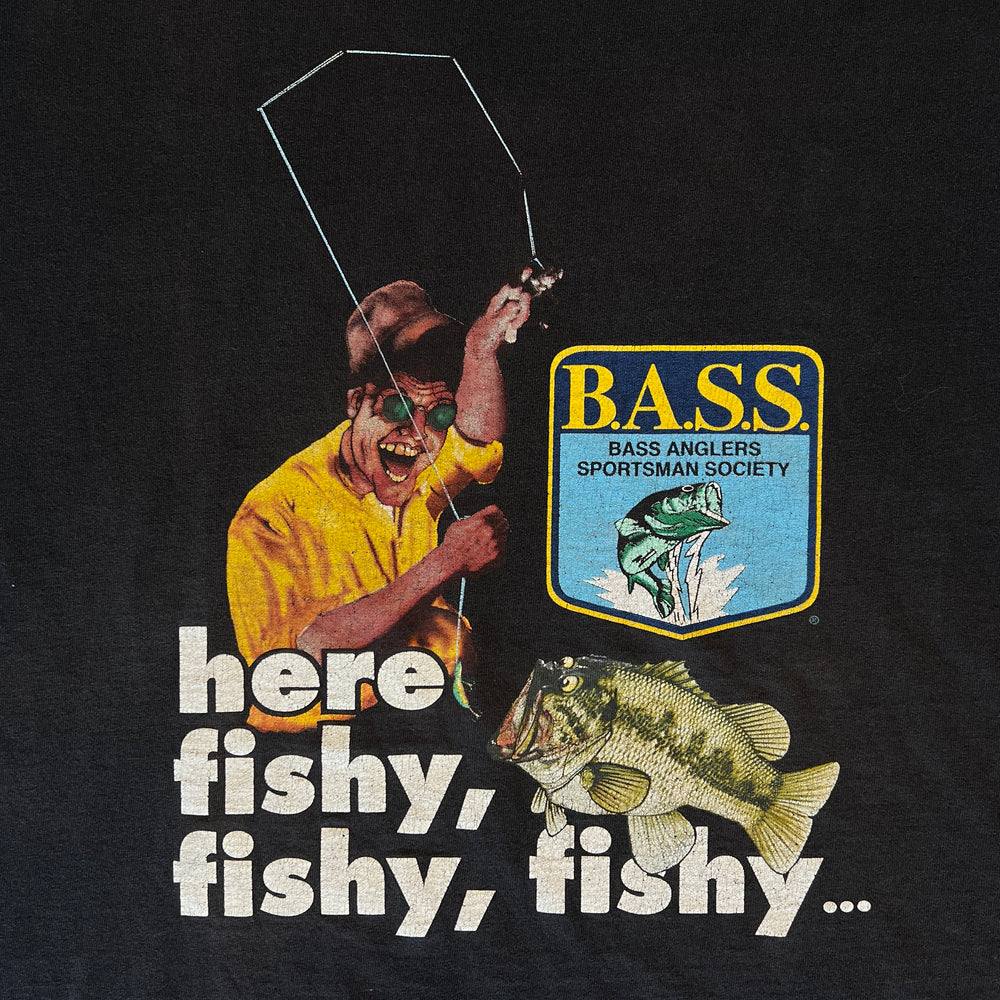 
                  
                    Load image into Gallery viewer, Vintage B.A.S.S. &amp;#39;Here Fishy&amp;#39; T-Shirt
                  
                