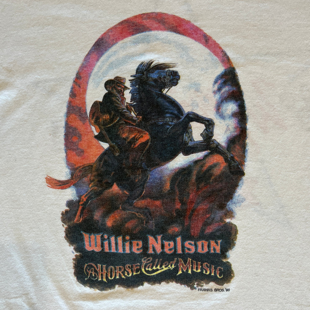 
                  
                    Load image into Gallery viewer, Vintage &amp;#39;90 Willie Nelson &amp;#39;A Horse Called Music&amp;#39; T-Shirt
                  
                
