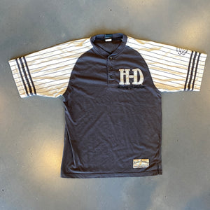 
                  
                    Load image into Gallery viewer, Vintage &amp;#39;Harley Davidson Baseball Tee&amp;#39; T-Shirt
                  
                