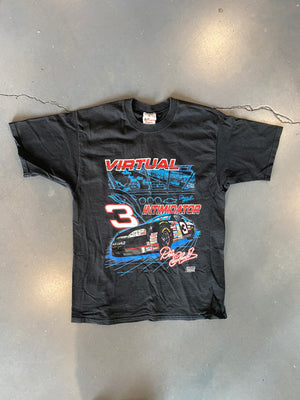
                  
                    Load image into Gallery viewer, Vintage Dale Earnhardt NASCAR &amp;#39;Virtual Intimidator&amp;#39; T-Shirt
                  
                