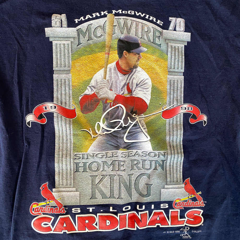 
                  
                    Load image into Gallery viewer, Vintage Mark McGwire 1998 T-Shirt
                  
                