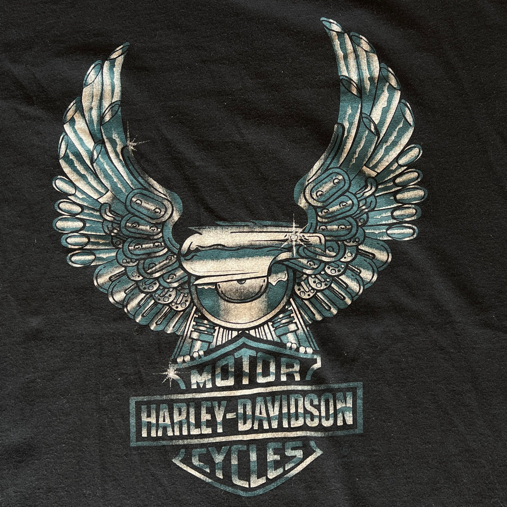 
                  
                    Load image into Gallery viewer, Vintage &amp;#39;96 Harley Davidson &amp;quot;All Chrome&amp;quot; T-Shirt
                  
                