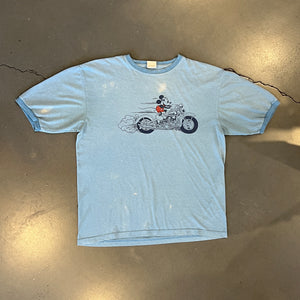 
                  
                    Load image into Gallery viewer, Vintage Disney &amp;quot;Motorcycle Mickey&amp;quot; T-Shirt
                  
                
