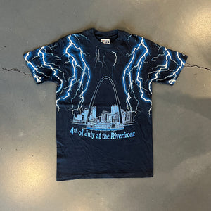 
                  
                    Load image into Gallery viewer, Vintage St. Louis &amp;quot;4th of July at the Riverfront&amp;quot; T-Shirt
                  
                