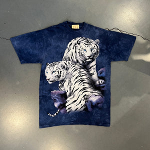 
                  
                    Load image into Gallery viewer, Vintage The Mountain &amp;quot;White Tiger&amp;quot; T-Shirt
                  
                