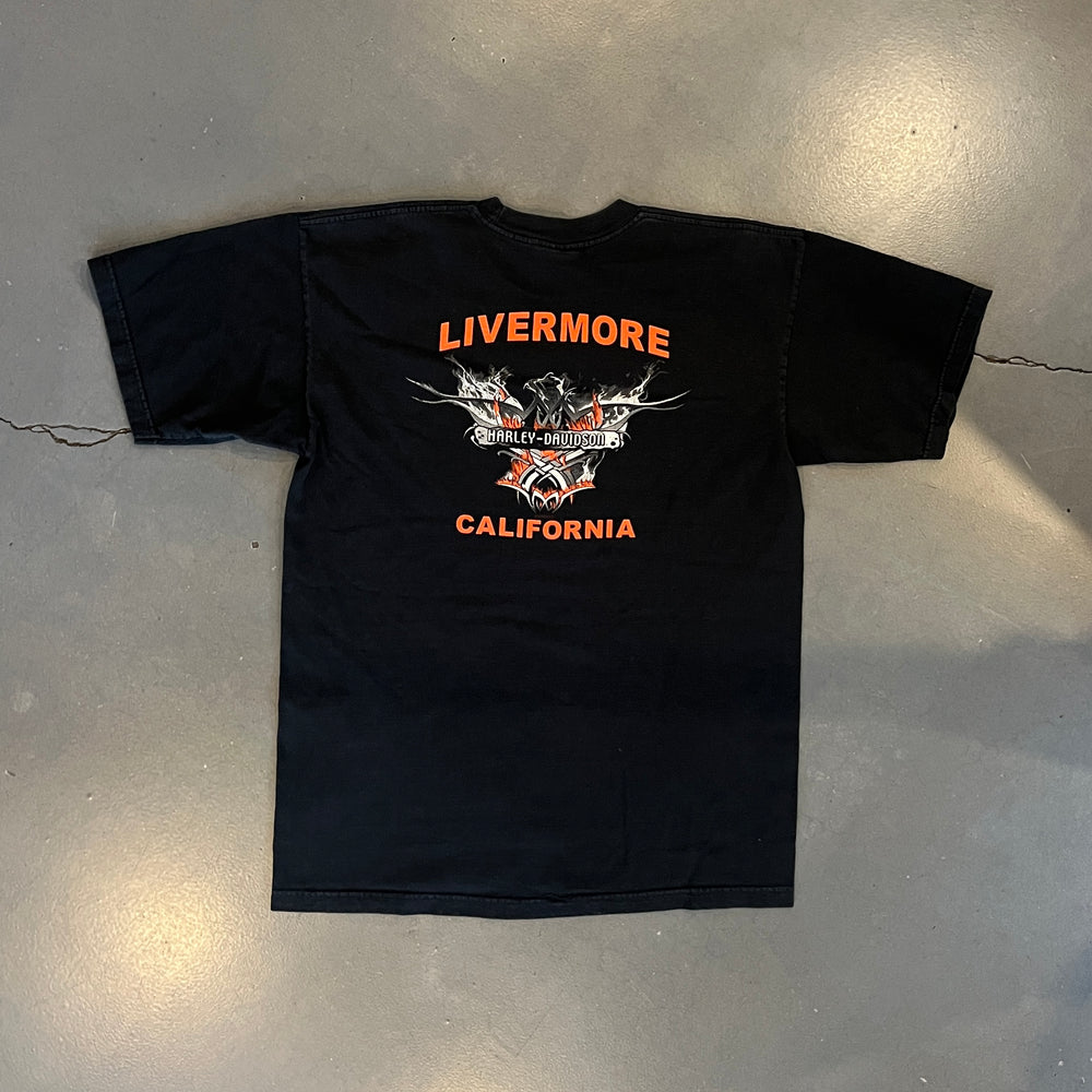 
                  
                    Load image into Gallery viewer, Vintage Harley Davidson &amp;quot;Livermore, CA&amp;quot; T-Shirt
                  
                