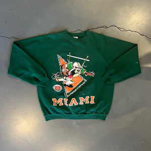 
                  
                    Load image into Gallery viewer, VIntage &amp;#39;96 Miami Football &amp;quot;Taz&amp;quot; Crew
                  
                