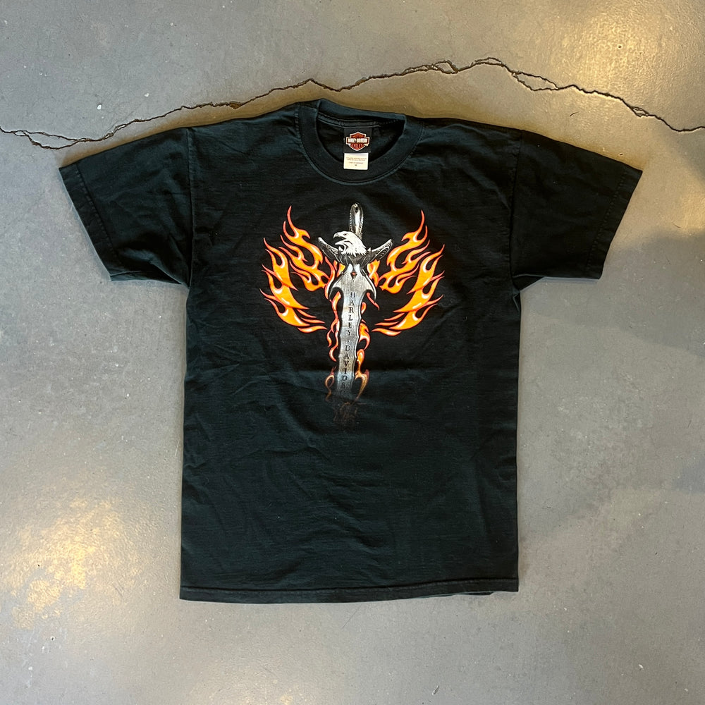 
                  
                    Load image into Gallery viewer, Vintage Harley Davidson &amp;quot;Eagle Sword&amp;quot; T-Shirt
                  
                