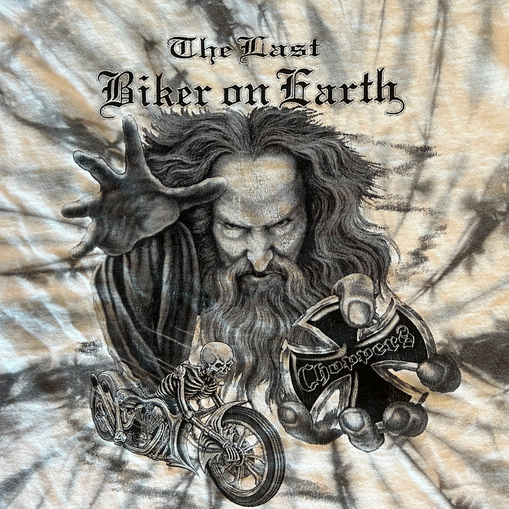 
                  
                    Load image into Gallery viewer, Vintage Choppers &amp;quot;The Last Biker on Earth&amp;quot; T-Shirt
                  
                