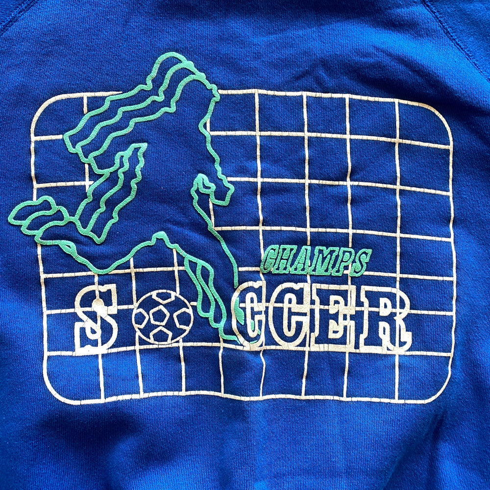 
                  
                    Load image into Gallery viewer, Vintage &amp;#39;Champs Soccer&amp;#39; Crew Sweatshirt
                  
                