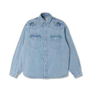 
                  
                    Load image into Gallery viewer, Stan Ray Western Shirt - &amp;#39;Stonewashed W/EMB&amp;#39;
                  
                