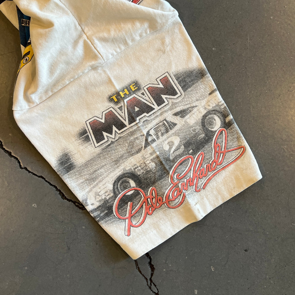 
                  
                    Load image into Gallery viewer, Vintage &amp;#39;96 Dale Earnhardt AOP &amp;quot;Times May Change&amp;quot; T-Shirt
                  
                