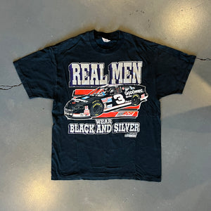 
                  
                    Load image into Gallery viewer, Vintage &amp;#39;95 Dale Earnhardt &amp;quot;Real Men&amp;quot; T-Shirt
                  
                