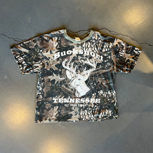 
                  
                    Load image into Gallery viewer, FORTS Vintage &amp;#39;Bucksnort&amp;#39; Camo T-Shirt #7
                  
                