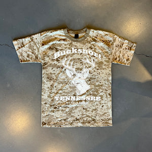 
                  
                    Load image into Gallery viewer, FORTS Vintage &amp;#39;Bucksnort&amp;#39; Camo T-Shirt #5
                  
                