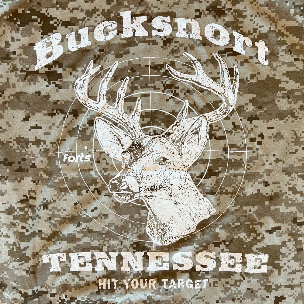 
                  
                    Load image into Gallery viewer, FORTS Vintage &amp;#39;Bucksnort&amp;#39; Camo T-Shirt #5
                  
                