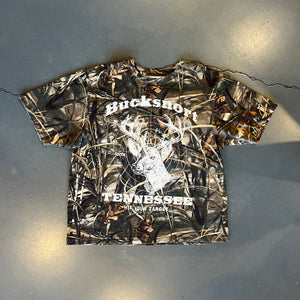 
                  
                    Load image into Gallery viewer, FORTS Vintage &amp;#39;Bucksnort&amp;#39; Camo T-Shirt #23
                  
                