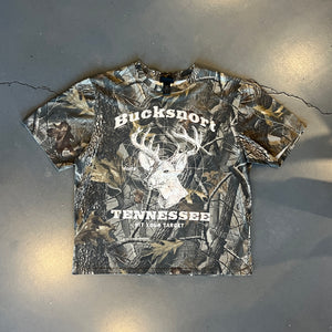 
                  
                    Load image into Gallery viewer, FORTS Vintage &amp;#39;Bucksnort&amp;#39; Camo T-Shirt #20
                  
                