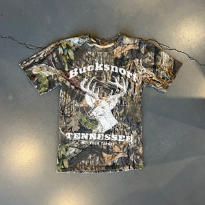 
                  
                    Load image into Gallery viewer, FORTS Vintage &amp;#39;Bucksnort&amp;#39; Camo T-Shirt #13
                  
                