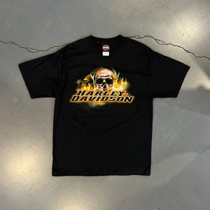 
                  
                    Load image into Gallery viewer, Vintage Harley Davidson &amp;quot;Hacienda Skull&amp;quot; T-Shirt
                  
                