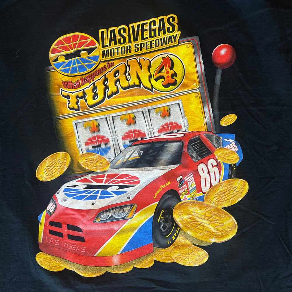 
                  
                    Load image into Gallery viewer, Vintage Vegas Motor Speedway &amp;#39;Turn 4&amp;#39; T-Shirt
                  
                
