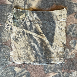 
                  
                    Load image into Gallery viewer, Vintage Advantage Timber LS Camo Pocket T-Shirt
                  
                