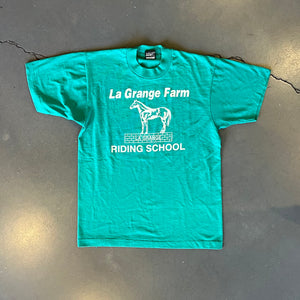 
                  
                    Load image into Gallery viewer, Vintage La Grange Farm &amp;quot;Riding School&amp;quot; T-Shirt
                  
                