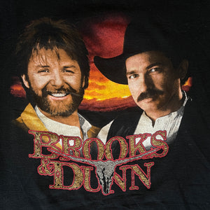 
                  
                    Load image into Gallery viewer, Vintage Brooks &amp;amp; Dunn &amp;quot;Waitin&amp;#39; On Sundown Tour&amp;quot; T-Shirt
                  
                