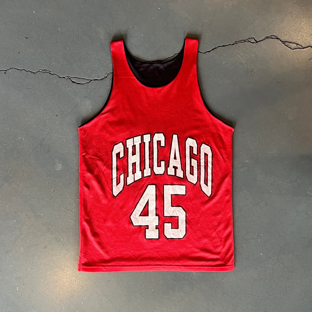Vintage Chicago Bulls (Michael Jordan) Practice Jersey - Red / Black