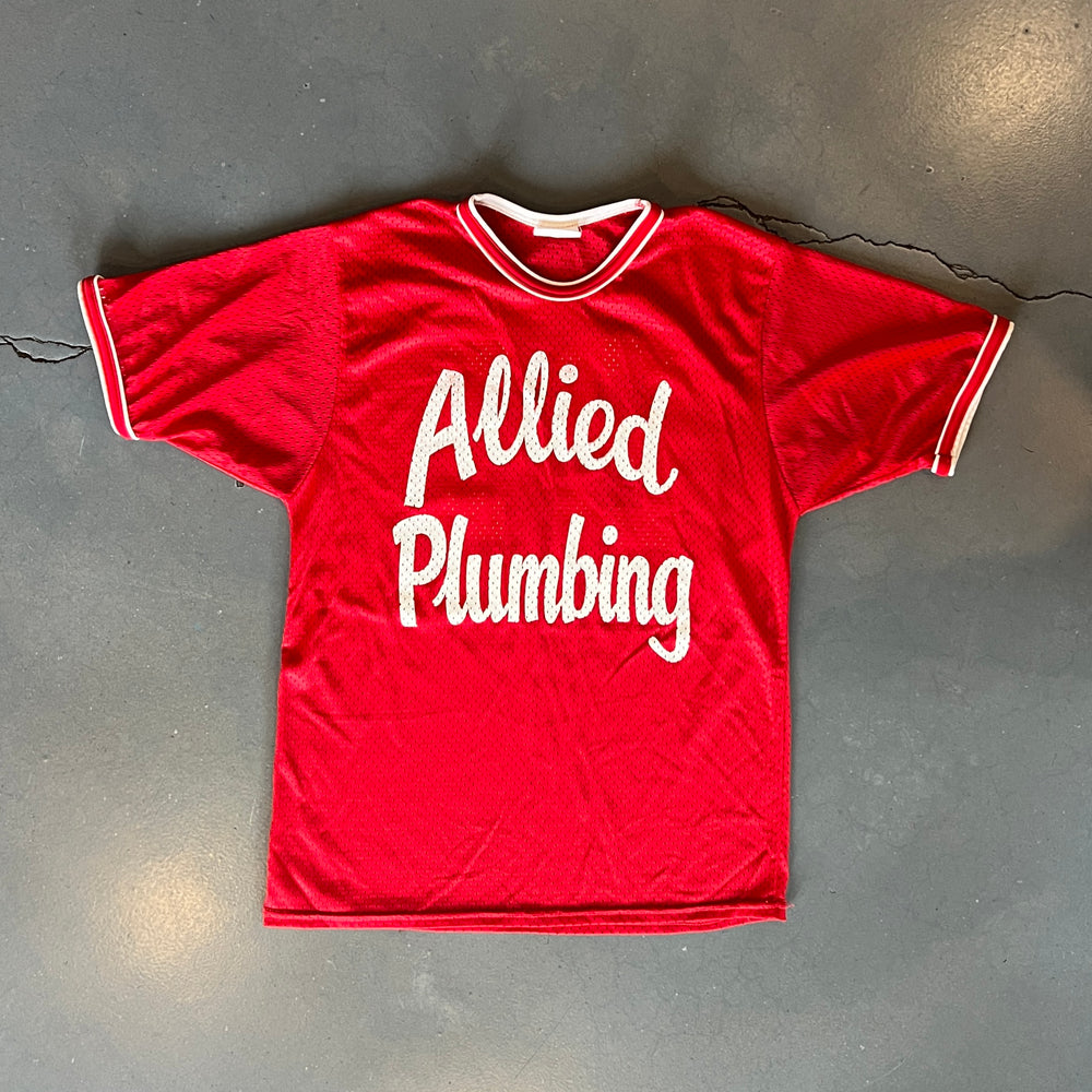 Vintage Allied Plumbing Jersey - Red