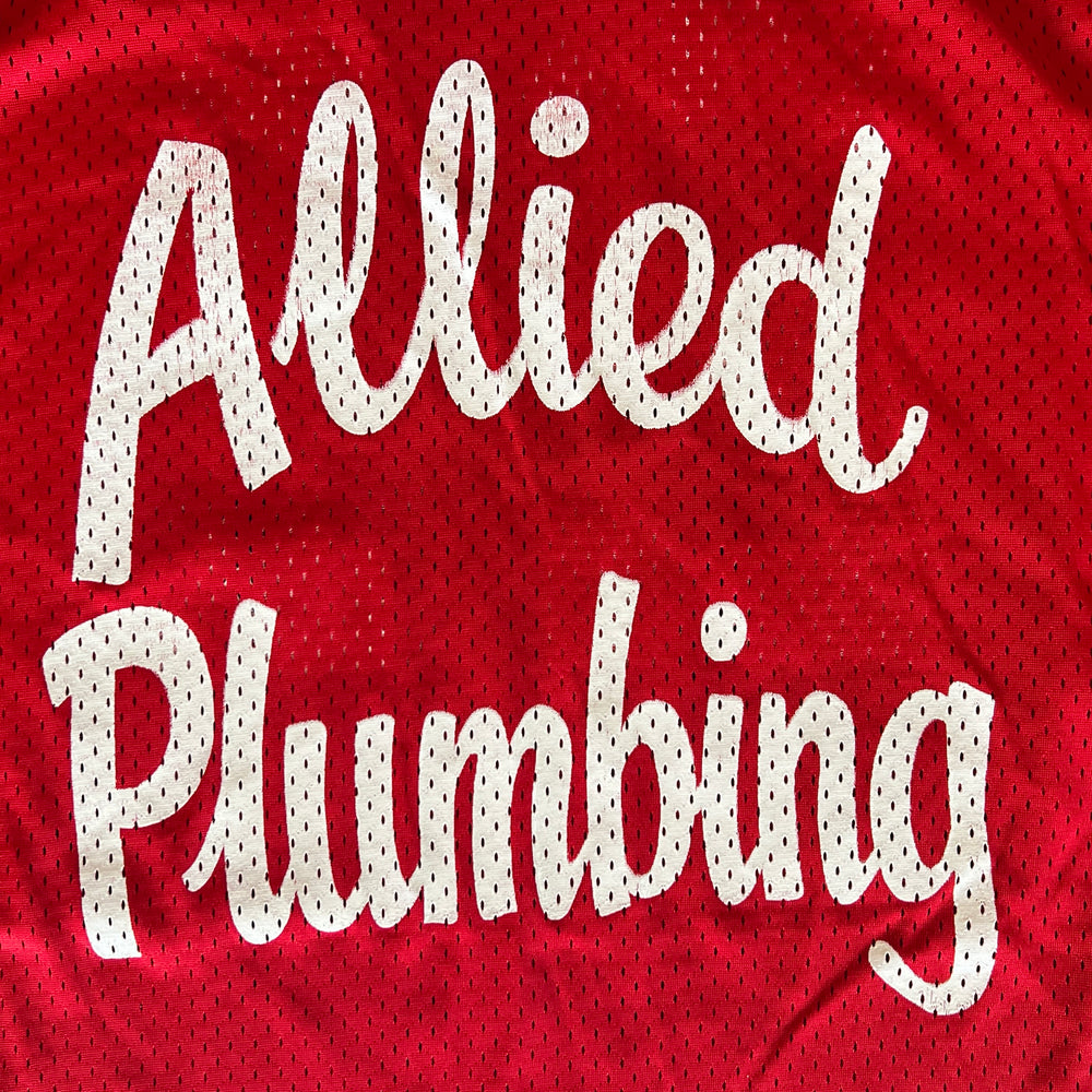 
                  
                    Load image into Gallery viewer, Vintage Allied Plumbing Jersey - Red
                  
                