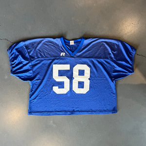 
                  
                    Load image into Gallery viewer, Vintage Russell Athletic Football Jersey - Blue
                  
                