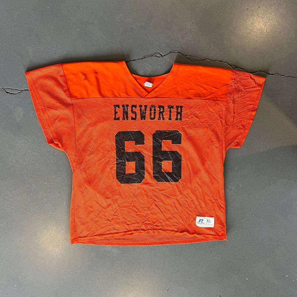 Vintage Russell Athletic (Ensworth) Football Jersey - Orange