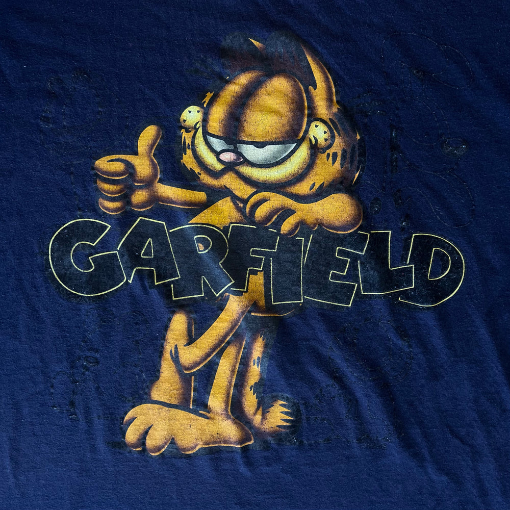 
                  
                    Load image into Gallery viewer, Vintage Garfield &amp;quot;Thumbs-Up&amp;quot; T-Shirt
                  
                