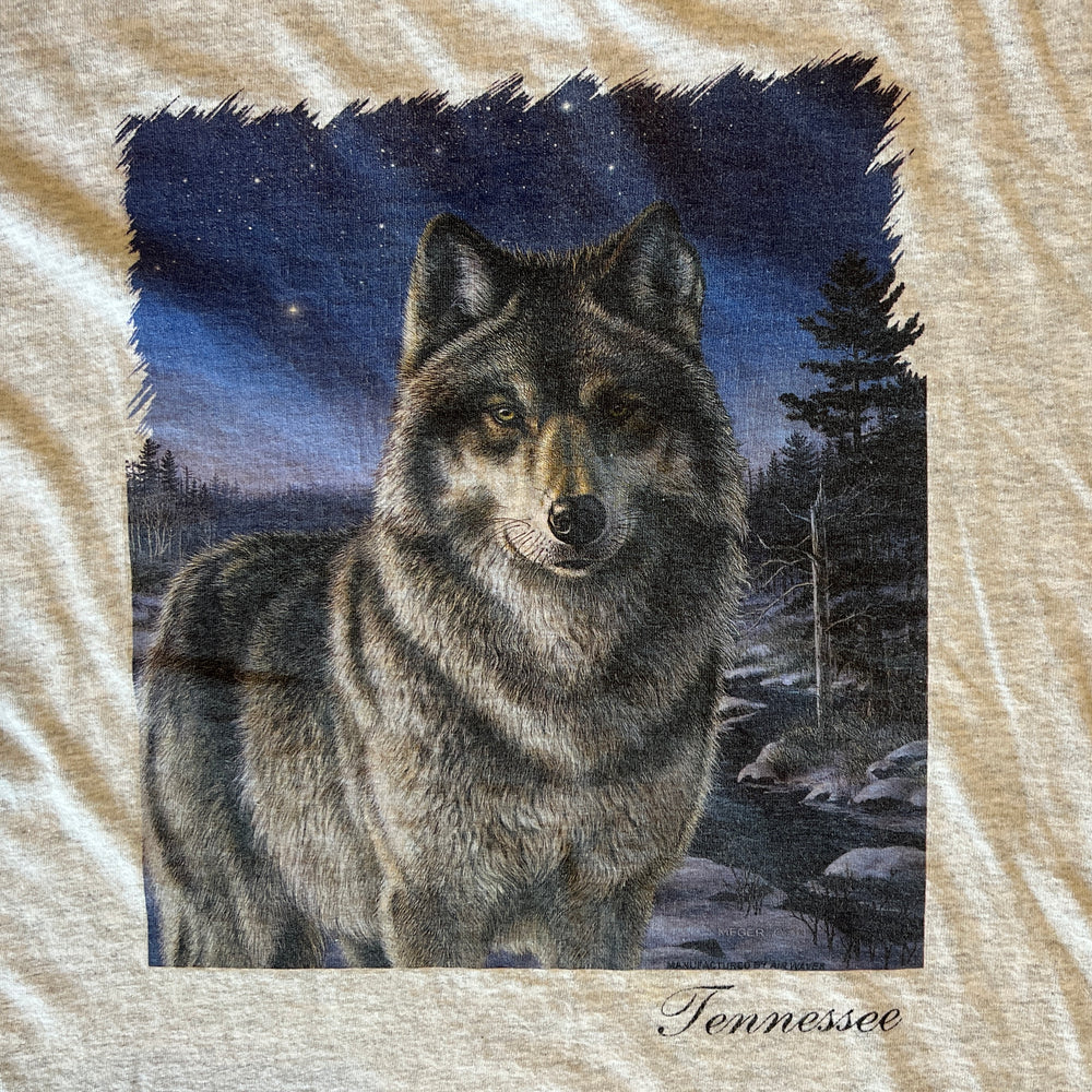 
                  
                    Load image into Gallery viewer, Vintage Tennessee &amp;quot;Night Wolf&amp;quot; T-Shirt
                  
                