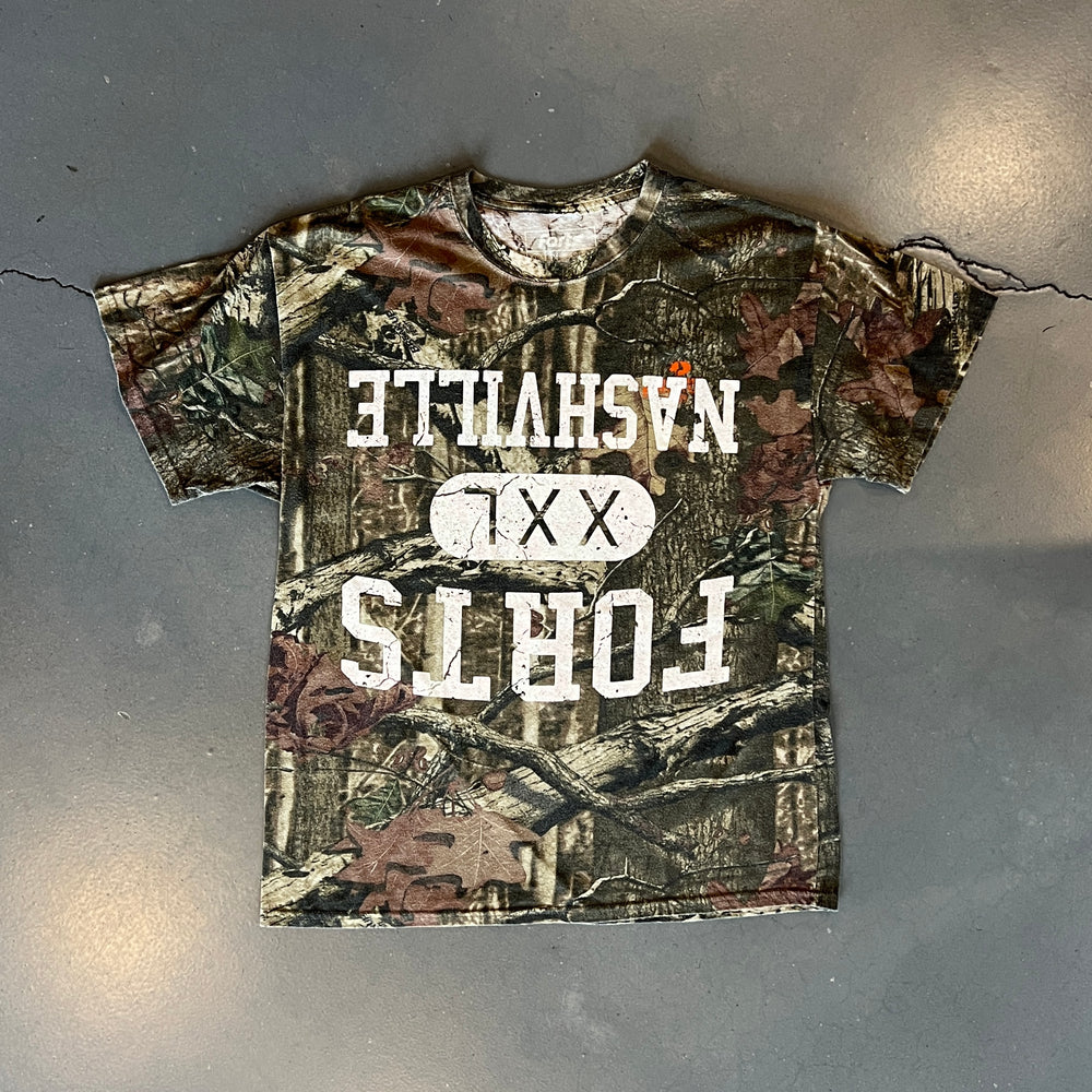 
                  
                    Load image into Gallery viewer, FORTS Vintage &amp;#39;Collegiate&amp;#39; Camo T-Shirt #1
                  
                