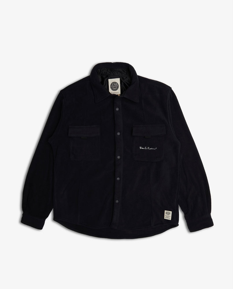 Deus Ex Machina Highlands Fleece Shirt - 'Black'