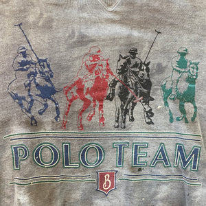 
                  
                    Load image into Gallery viewer, Vintage Thrashed US Polo Team Crewneck Sweatshirt
                  
                