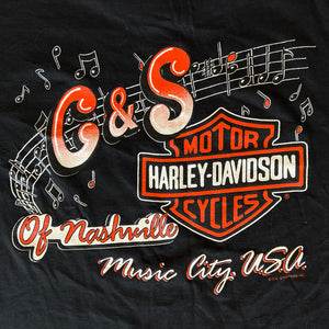 
                  
                    Load image into Gallery viewer, Vintage Harley Davidson &amp;quot;Original Music City&amp;quot; T-Shirt
                  
                