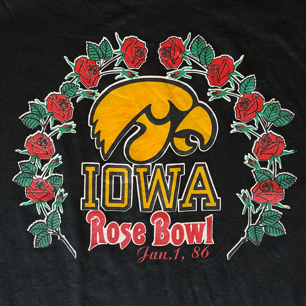 
                  
                    Load image into Gallery viewer, Vintage &amp;#39;86 Iowa Football &amp;quot;Rose Bowl&amp;quot; T-Shirt
                  
                