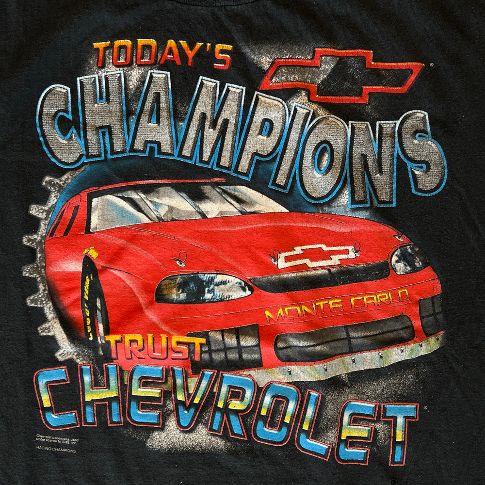 
                  
                    Load image into Gallery viewer, Vintage Chevrolet &amp;quot;Today&amp;#39;s Champions&amp;quot; T-Shirt
                  
                